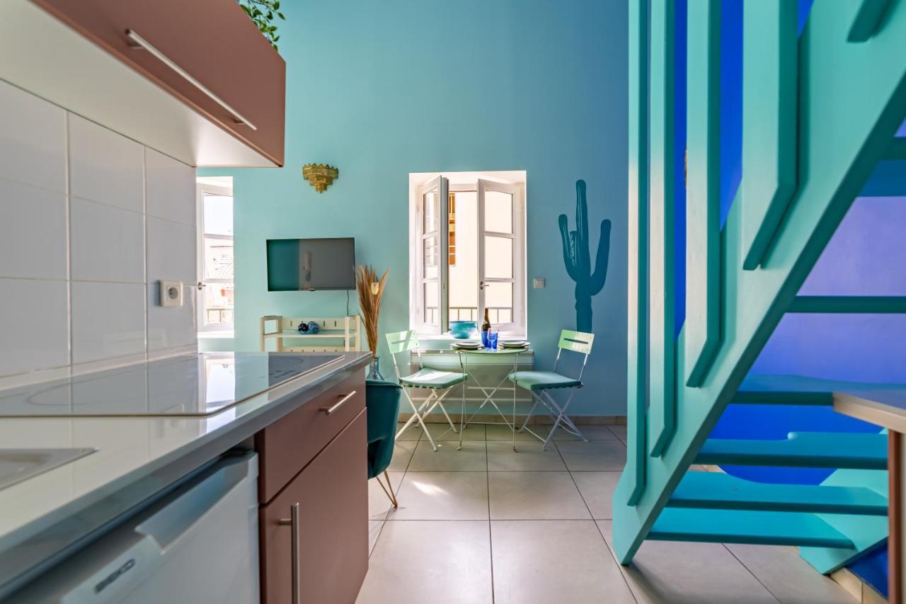Le Reve Bleu Majorelle - Duplex Sur Les Toits - Une Nuit A Nîmes Exteriör bild