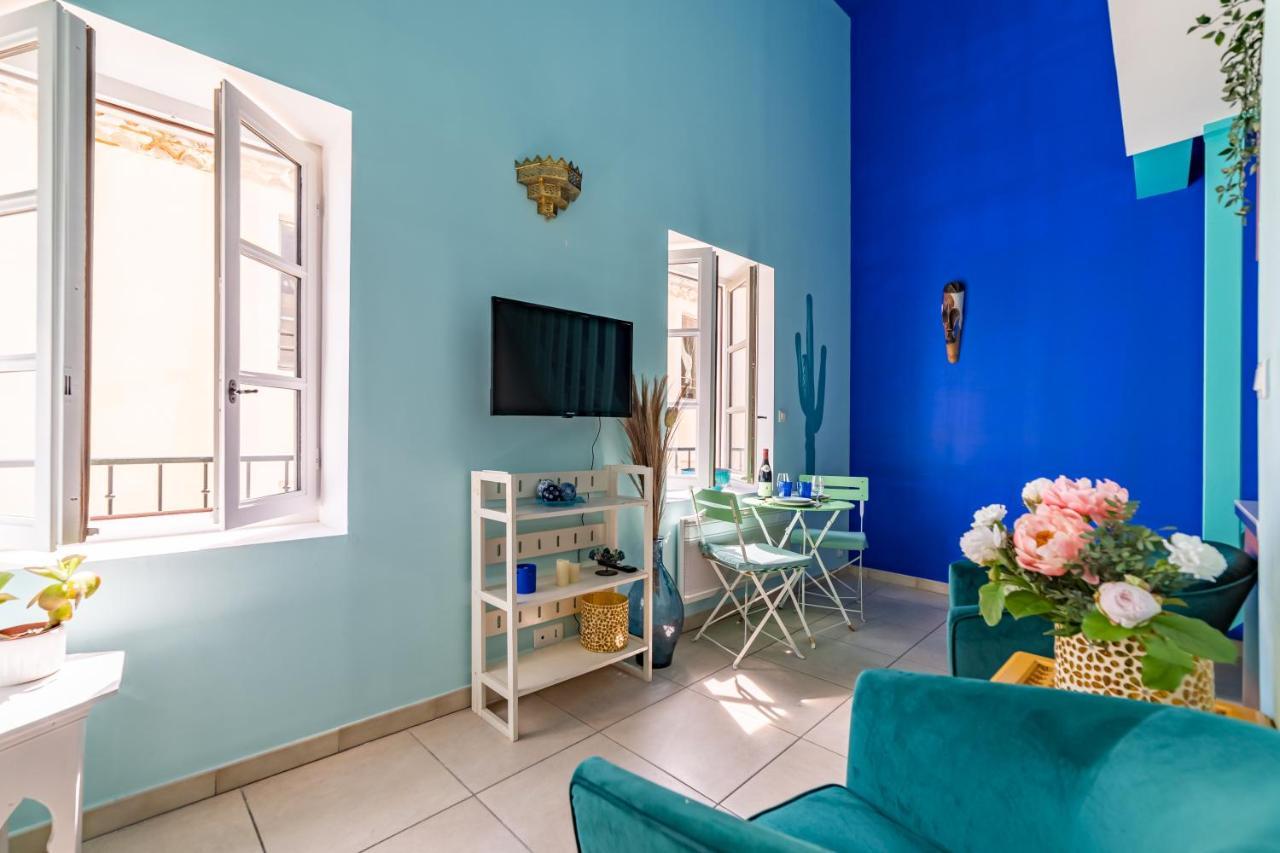 Le Reve Bleu Majorelle - Duplex Sur Les Toits - Une Nuit A Nîmes Exteriör bild