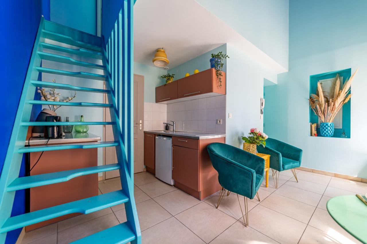 Le Reve Bleu Majorelle - Duplex Sur Les Toits - Une Nuit A Nîmes Exteriör bild
